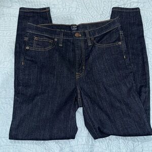 J. CREW Women’s 10” High-Rise Skinny Jeans- Dark Wash/ Size 28